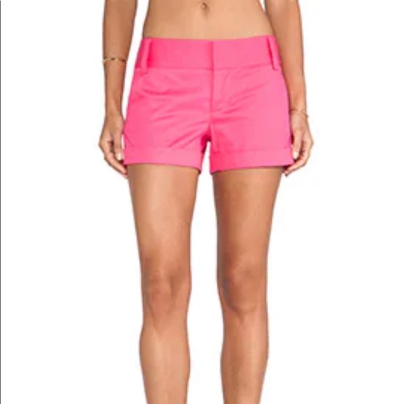 Alice + Olivia Pants - Alice & Olivia beautiful brocade embroidered floral short shorts